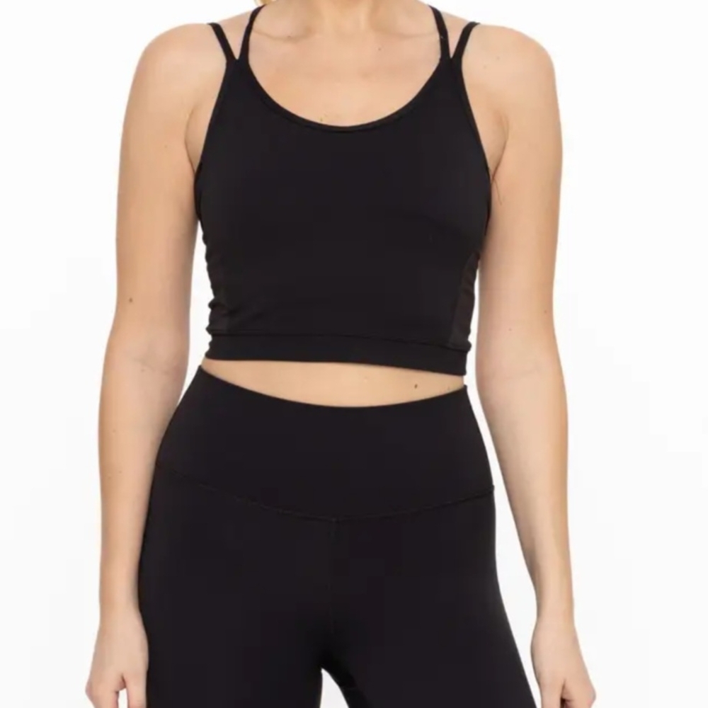 Mono B Black Sports Bra Intimates